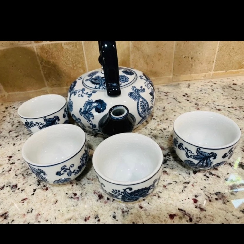 Pier 1 Tea Set - Picture 2 of 5